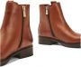 Tommy Hilfiger Leren enkellaarzen voor dames Fw0Fw05181 Brown Dames - Thumbnail 6