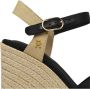 Tommy Hilfiger Zwarte Espadrille Sandalen met Satijnen Banden - Thumbnail 2