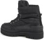 Tommy Hilfiger Zwarte Monogram Outdoor Enkellaarzen Black Dames - Thumbnail 4