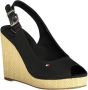 Tommy Hilfiger Sleehaksandaaltjes ICONIC ELENA SLING BACK WEDGE zomerschoen sandaal keilhak met verstelbare gesp - Thumbnail 37