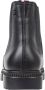 Tommy Hilfiger Zwarte leren Chelsea boots - Thumbnail 3
