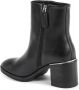 TOMMY HILFIGER Zwarte Enkellaarsjes Feminini Th Hardware Mid Bootie - Thumbnail 8