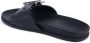 TOMMY HILFIGER Slippers Dames Th Hardware Flat Slip Maat: 41 Materiaal: Leer Kleur: Zwart - Thumbnail 9