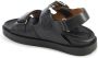 Tommy Hilfiger Hardware Sporty sandaal van leer met logo - Thumbnail 5