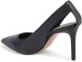 Tommy Hilfiger Pumps van leer met labeldetail model 'POINTY SLING BACK' - Thumbnail 3