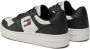 Tommy Hilfiger TJM Retro Basket Essential Sneakers Heren Zwart Ecru - Thumbnail 5
