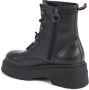 Tommy Jeans Lace Up Dames Schoenen Zwart Maat: 39 Leer Foot Locker - Thumbnail 2