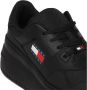 TOMMY JEANS Plateausneakers TJW RETRO BASKET FLATFORM ESS met logo-tekst in de zool vrijetijdsschoen lage schoen veterschoen - Thumbnail 7