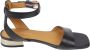 Tommy Hilfiger Zwarte platte sandalen voor vrouwen Black Dames - Thumbnail 7