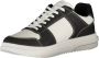 Tommy Hilfiger Zwarte Polyester Sneaker met Veters Contrastdetails Logo Black Heren - Thumbnail 11