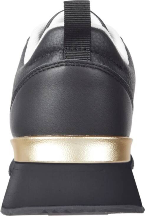 Tommy Hilfiger Zwarte Sneakers voor Vrouwen Black Dames
