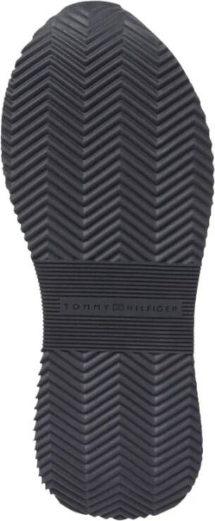 Tommy Hilfiger Zwarte Sneakers voor Vrouwen Black Dames