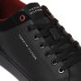Tommy Hilfiger Zwarte Vulcanized Leren Sneakers - Thumbnail 2