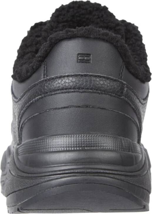 Tommy Hilfiger Zwarte Winter Sneakers Vrouwen Black Dames