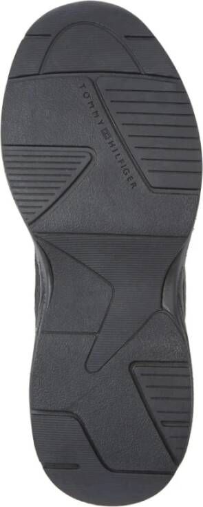 Tommy Hilfiger Zwarte Winter Sneakers Vrouwen Black Dames