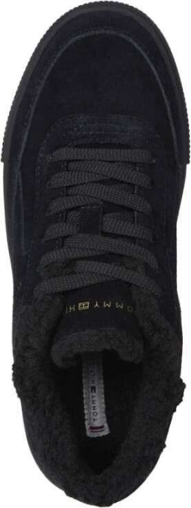Tommy Hilfiger Zwarte Wintersneaker Black Dames