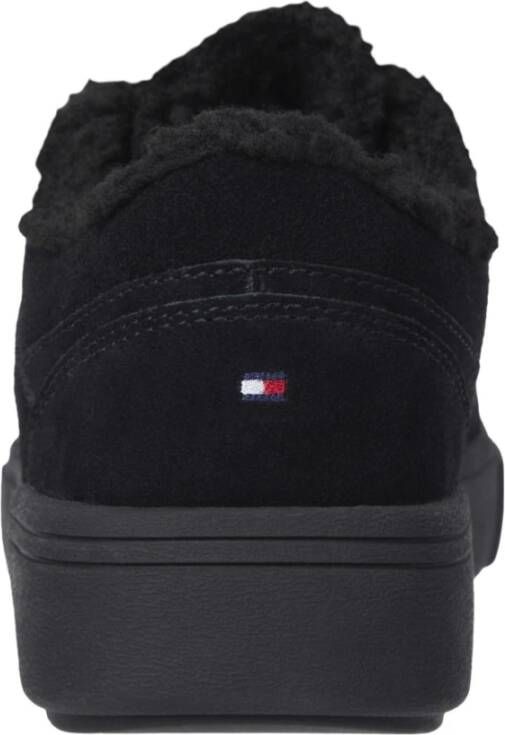 Tommy Hilfiger Zwarte Wintersneaker Black Dames