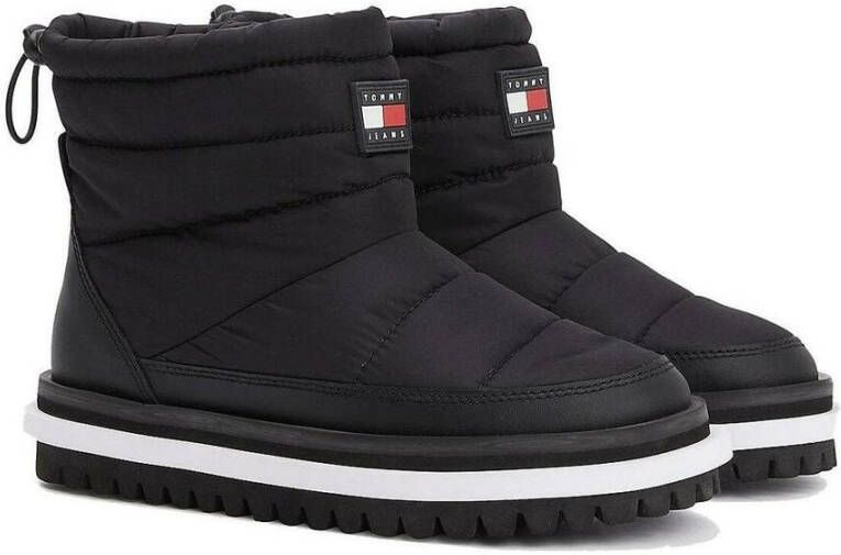 Tommy Jeans Ankle Boots Zwart Dames