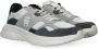 Tommy Hilfiger Grijze Suède en Stoffen Logo Sneakers Multicolor - Thumbnail 8