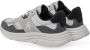 Tommy Hilfiger Grijze Suède en Stoffen Logo Sneakers Multicolor - Thumbnail 10