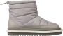 Tommy Jeans Beige Gewatteerde Platte Enkellaarzen Beige Dames - Thumbnail 5