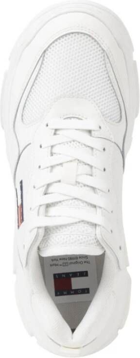 Tommy Jeans Beige Hybride Sneakers voor Vrouwen White Dames