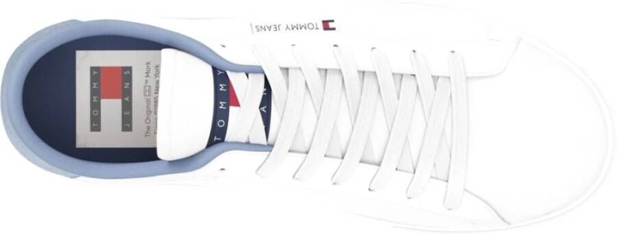 Tommy Jeans Blauwe Cupsole Sneaker Damesschoenen White Dames
