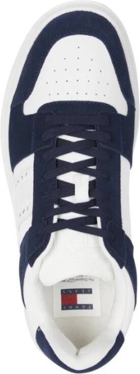 Tommy Jeans Blauwe Vrijetijdssneakers voor Mannen Blue Heren