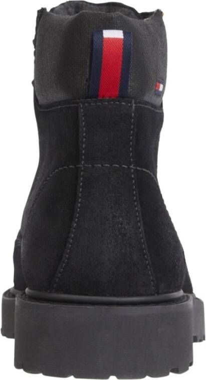 Tommy Jeans bran collar booties Zwart Heren