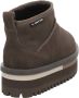 Tommy Jeans Grijze Flatform Enkellaarzen voor Vrouwen Gray Dames - Thumbnail 10