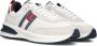 Tommy Hilfiger Leren buitenzool hardloopschoenen White Heren - Thumbnail 9