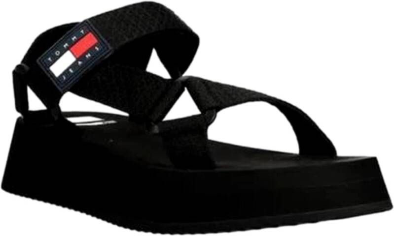 Tommy Jeans Dames Eva Sandalen Black Dames