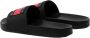 Tommy Jeans Zwarte Flip-flops Synthetisch Open Teen Antislip Black Dames - Thumbnail 6