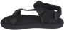 Tommy Jeans Sportieve Zwarte Sandalen Black Dames - Thumbnail 10