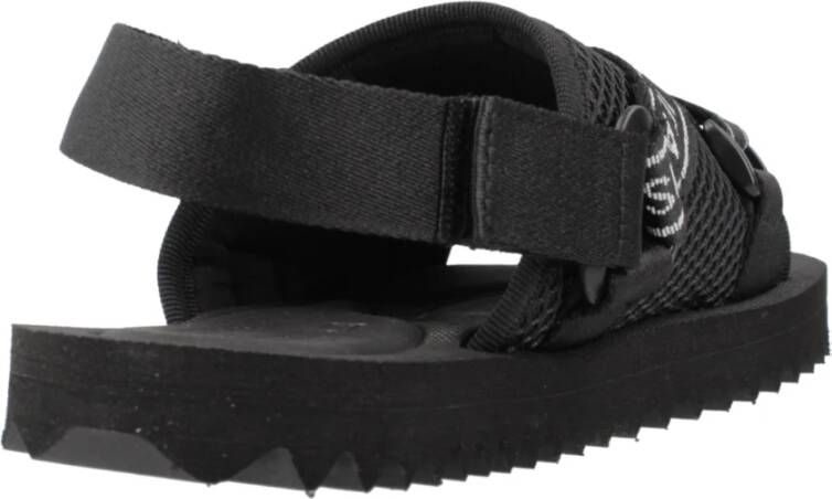 Tommy Jeans Flat Sandals Black Dames