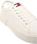 Tommy Jeans Flatform Foxing Sneakers White Heren - Thumbnail 5