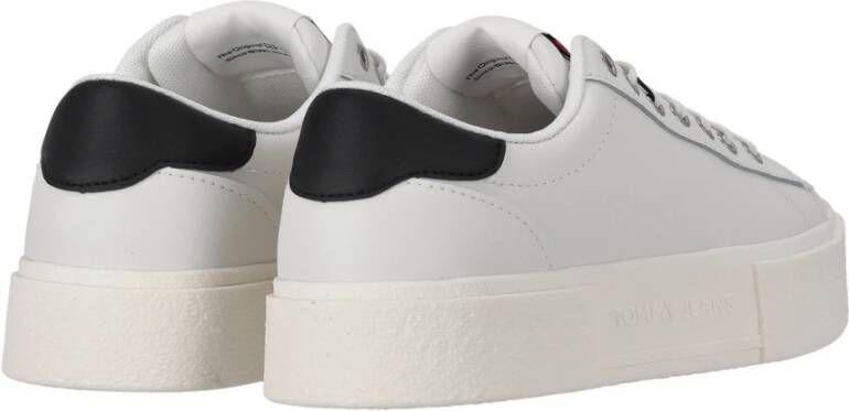 Tommy Jeans Foxing Flatform Sneakers in Blauw
