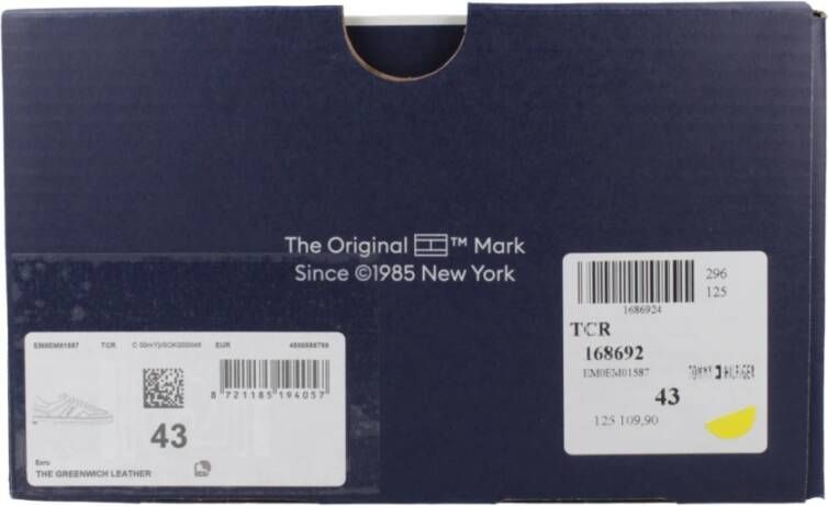 Tommy Jeans Greenwich Leren Sneakers