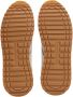 Tommy Jeans Grijze Leren Mesh Sneakers - Thumbnail 2