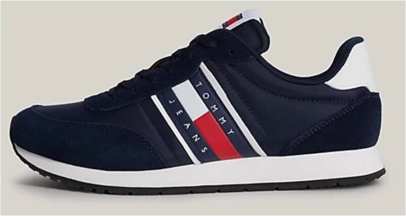Tommy Jeans Mannen Lente Zomer Schoenen Collectie Blue Heren