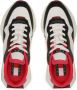 Tommy Jeans Hardloopschoenen van mesh en leer Zwart Multicolor - Thumbnail 3