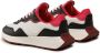 Tommy Jeans Hardloopschoenen van mesh en leer Zwart Multicolor - Thumbnail 4