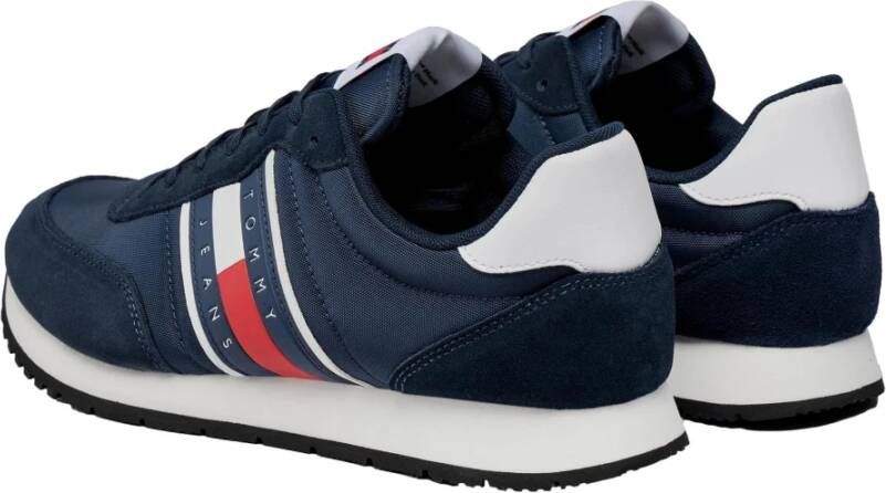 Tommy Jeans Heren Casual Runners Blue Heren