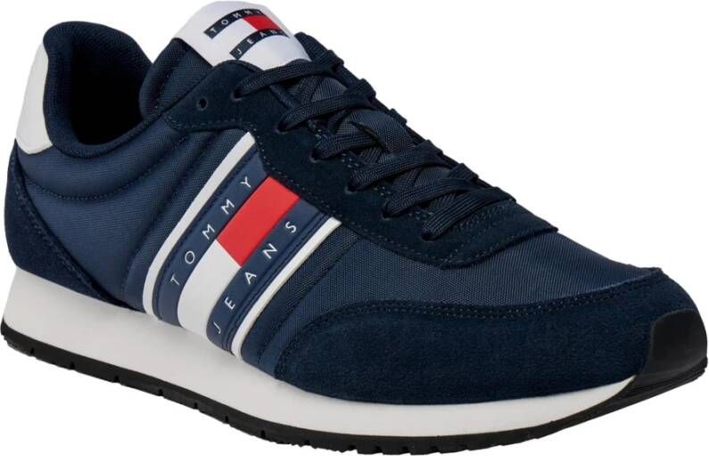 Tommy Jeans Heren Casual Runners Blue Heren