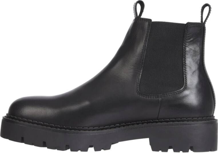Tommy Jeans heritage branding chelsea boot Zwart Heren