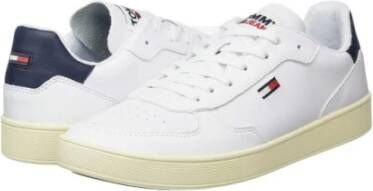 Tommy Jeans Klassieke Sneakers voor Dagelijks Gebruik White Heren