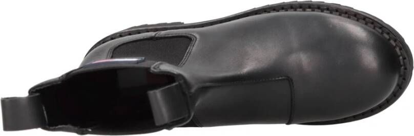 Tommy Jeans Laarzen Zwart Black Dames