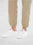 Tommy Jeans Lage Leren Sneakers Roses White Dames - Thumbnail 5