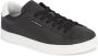 Tommy Jeans Leren Cupsole Sneakers Zwart Black Heren - Thumbnail 3