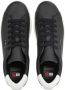 Tommy Jeans Leren Cupsole Sneakers Zwart Black Heren - Thumbnail 4